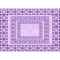 thumbnail image 1 of Ahgly Tapis Rectangulaire Lavable en Machine Intérieur Transitionnel Fleur Rose, 2 Pieds x 5 Pieds, 1 of 7