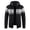 Black, variant on RKSTN Jackets for Men Fashion And Winter Stand Collar Sweater Casual Fleece Jacket Fall and Winter Long Sleeve Jacket Coats