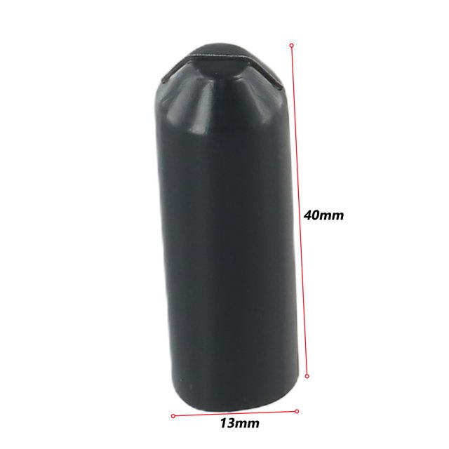 10 Pcs Capuchons d'Extrémité Thermorétractables Chauds Capuchons Thermorétractables Imperméables Protection pour Câble d'Alimentation Embout de Fil Protéger Couvre-Bas Manchons de Câbles 13 X 40 mm