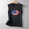 thumbnail image 5 of EQWLJWE Femmes Sans Manches Tops Débardeur d'Été pour Femmes Sans Manches Été Sexy Casual Tops Régulier Col Rond Impression Gilet Sans Manches Tops, 5 of 5