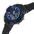 thumbnail image 2 of SF Sparq Ana Digi Black Dial Polyurethane Strap Watch for Men-77129PP03W, Black Colour, strap, 2 of 4