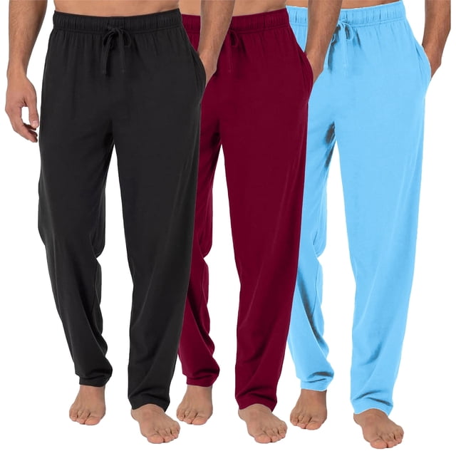 3-Pack Men's Classic Lounge Pants (Sizes, S-3XL)