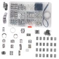 thumbnail image 4 of 180Pcs Mixed Dreadlocks Beads Tube Metal Cuffs Clips Pins Accessories Decoration, 4 of 8
