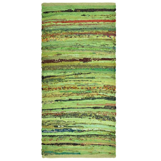 Fabstyles Premium 100% Cotton Rug, Handmade Area Rag Rug for Living Room, Hallway, Patio