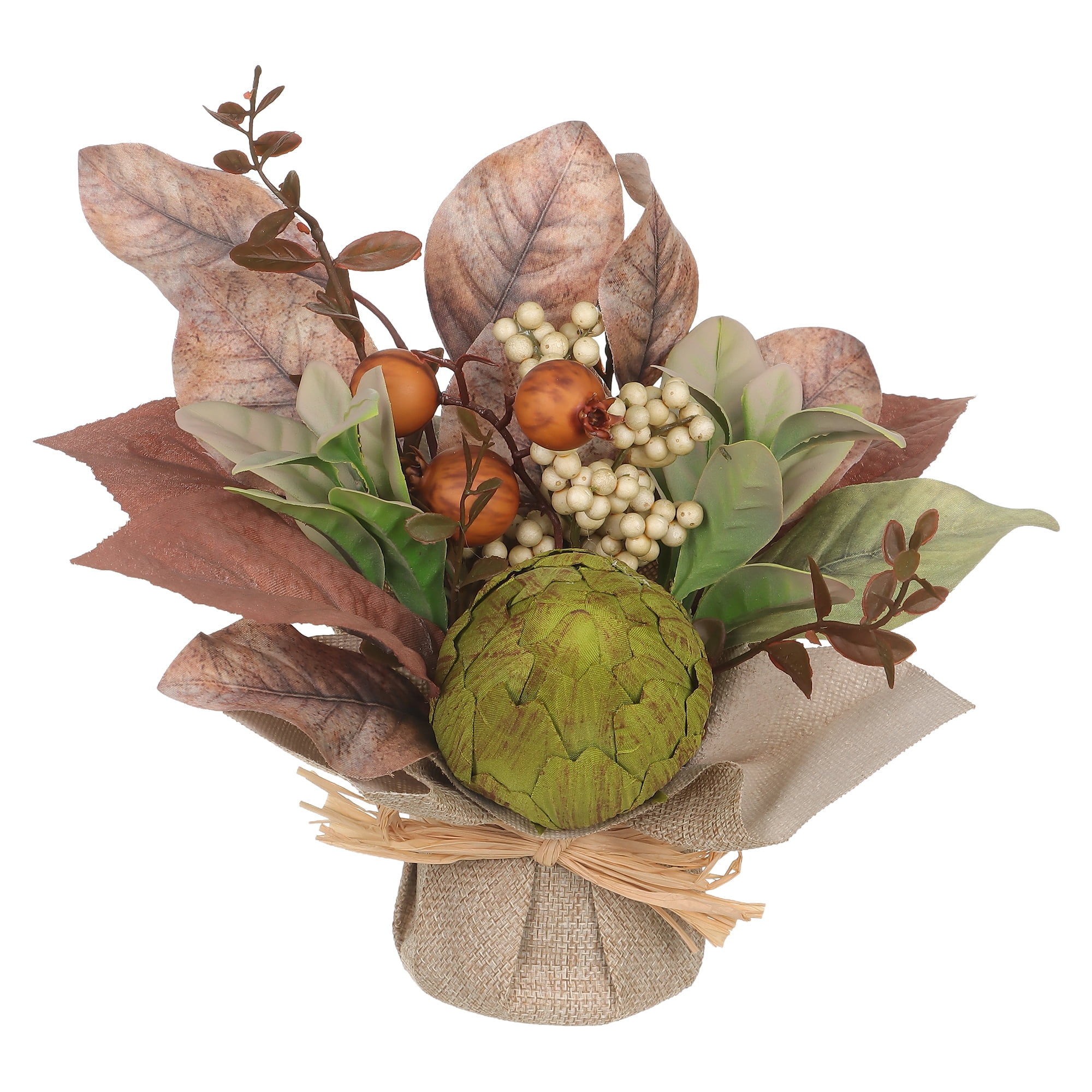 Way-To- Cel Pl Burlap pot Floral