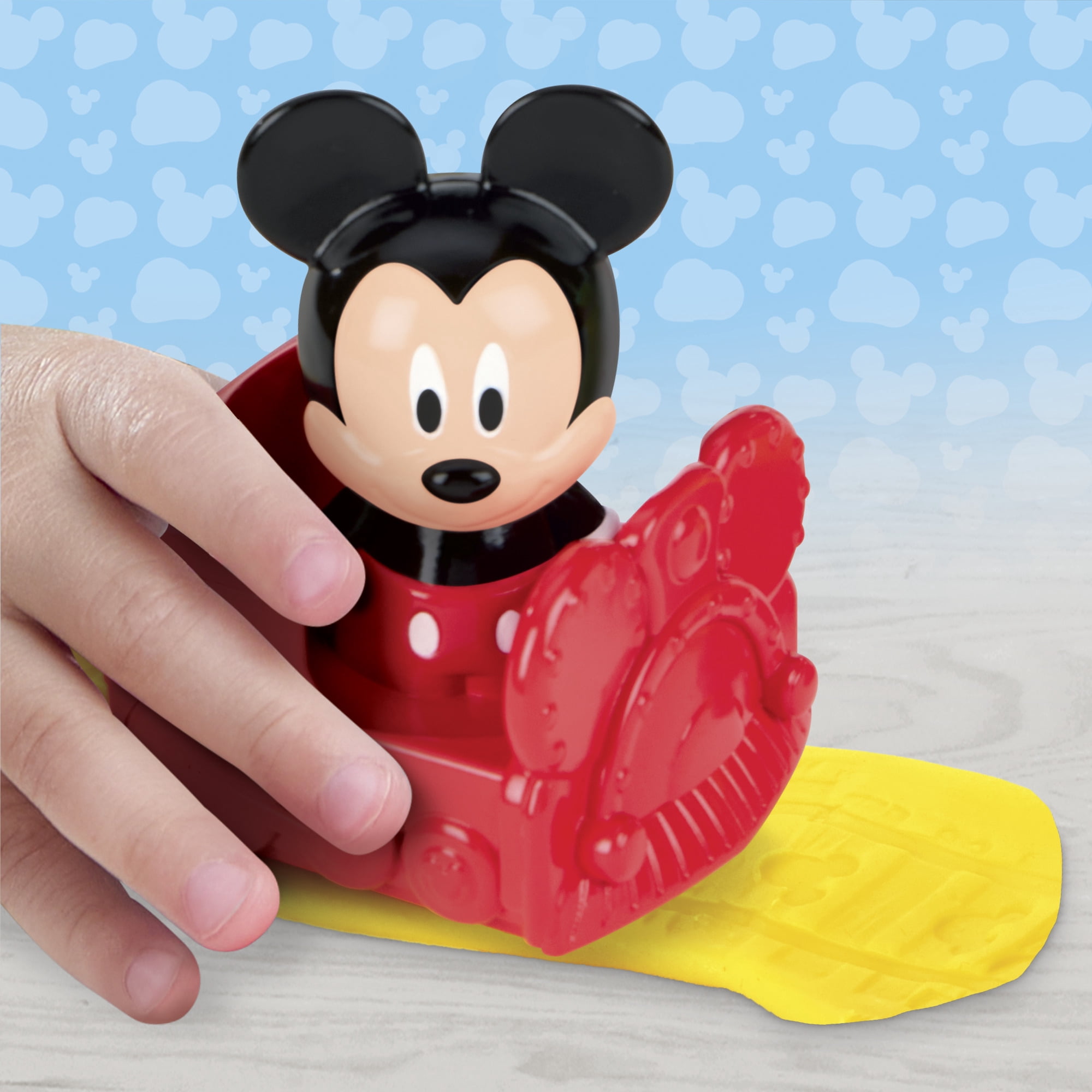 Play-Doh Disney Junior Créations au tampon Mickey Mouse, coffret de pâte à modeler