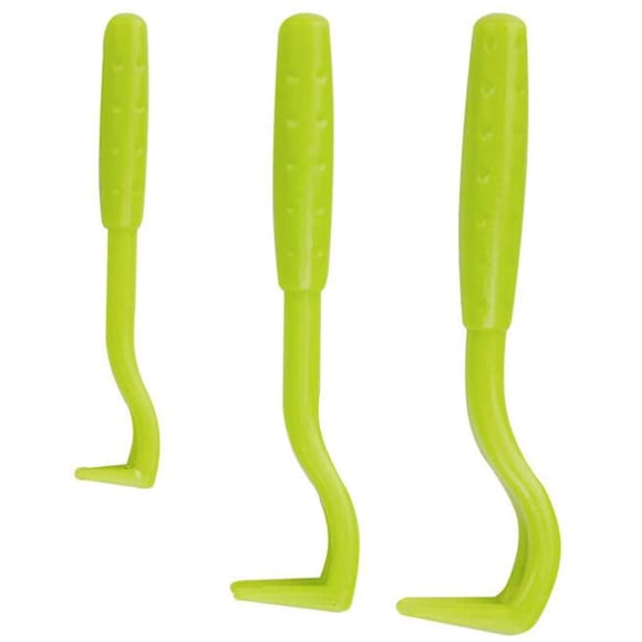 Tick Removal Tool Kit for Dogs Cats Human Flea Remover Tick Remover with 3 Tick Hooks for Dogs Cats Horses Pets Humans, Green