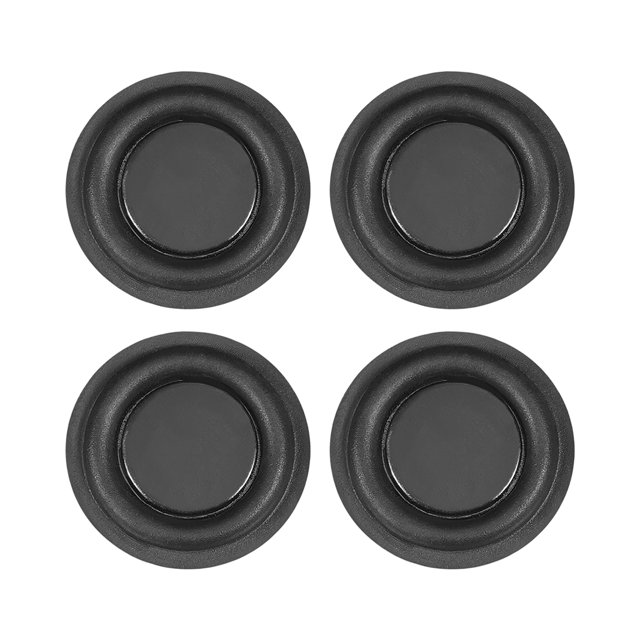 Unique Bargains 28mm Dia. Speaker Passive Radiator Vibration Plate, Subwoofer Vibration Membrane, DIY Bass, Low Frequency 4 pcs
