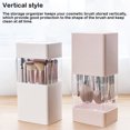 thumbnail image 4 of 12 Holes Makeup Brush Holder Organizer Desktop Painting Brush Storage Barrels For Brushes Storage Barrels Stand Multi-function Pen Bucket White, 4 of 9