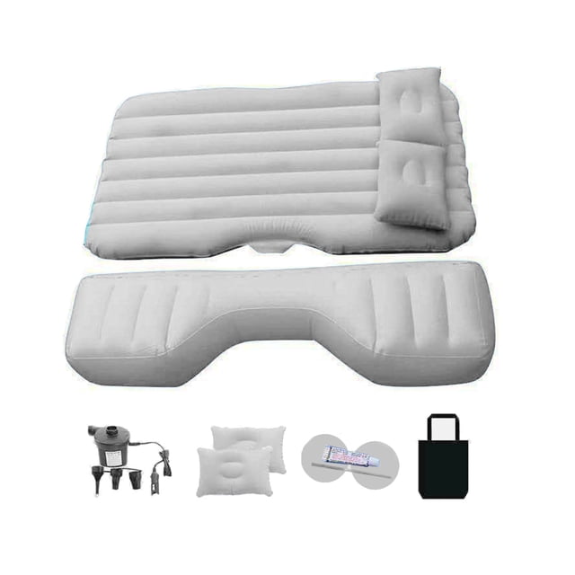 Youkk Mattress Enjoy Good Night S Sleep In Car Soft And Breathable Car Inflatable Bed Gray With long foot piers
