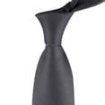 thumbnail image 3 of Cravate classique tissée solide pour hommes Tailored Flex de Haggar, 3 of 4