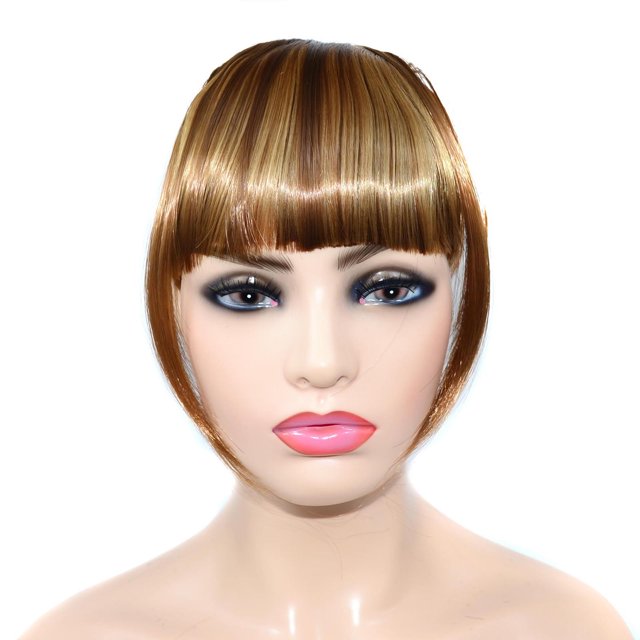 RKSTN Wigs Human Hair Braid Hairband Synthetic Bangs Heat Bangs Hair Extensions For Lady Glueless Wigs