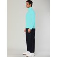 thumbnail image 4 of INSPIRE CHIC Men's Pullover Turtle Neck Long Sleeves Stretchy Slim Fit Tops, 4 of 6