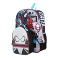 thumbnail image 2 of Spider-Man Ghost-Spider Miles and Peter Kids 16" Backpack and Lunch Bag 5 Piece Set, 2 of 7
