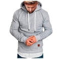 thumbnail image 1 of Mens Casual Splicing Hoodie Matching Hoodies for Couples Zipper Hoodie Large Size Sweatshirt for Hoodie String Replacement Heavy Blend Hoodie Everyday Comfort and Style Zipper Hoodie, 1 of 5