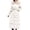 White, variant on Hontri Women's Down Jackets & Parkas Waterproof on Sales, Women's Solid Color Long Hooded Wool Collar Cotton Jacket Pocket Long Sleeve Coat White,Red,Grey,Black,A,B