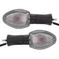 thumbnail image 1 of Motorcycle Turn Signal Light Motorcycle Turn Signal Indicator 2Pcs Motorcycle LED Turn Signal Lamps Lights Fit For  GSX-S 1000f 750White, 1 of 8