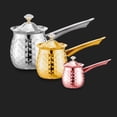 thumbnail image 4 of kurtrusly Turkish Pot Stainless Turkish Coffee Cups Pot Hand Tea Ear Cup Turkish Cups For Coffee And Tea Gold 400ml, 4 of 6