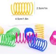 thumbnail image 3 of 40 Pack Cat Spring Toys, Interactive Cat Toy For Indoor Durable Plastic Coils For Cat Kitten Pets, 3 of 5