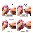 thumbnail image 3 of Unique Bargains Personal Alarm 130db Personal Safesound Security Alarm Keychain with LED Light Blue 2Pcs, 3 of 4