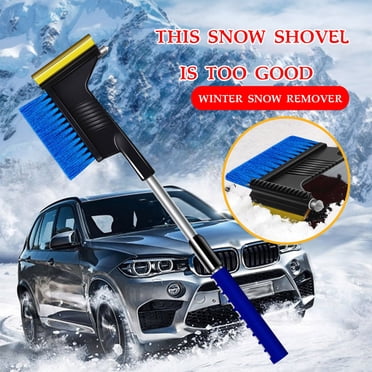 EGNMCR Car Vehicle Snow Ice Scraper SnoBroom Snowbrush Shovel Removal Brush Winter Snow shovel