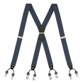 thumbnail image 1 of Buyless Fashion Bretelles pour Hommes - 48 Sangles Élastiques Ajustables 1 1/4 - Forme en X, 1 of 1