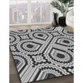 thumbnail image 3 of Ahgly Company Tapis d'Intérieur Lavables en Machine, Rectangle Transitionnel Gris Argenté, 5' x 8', 3 of 7