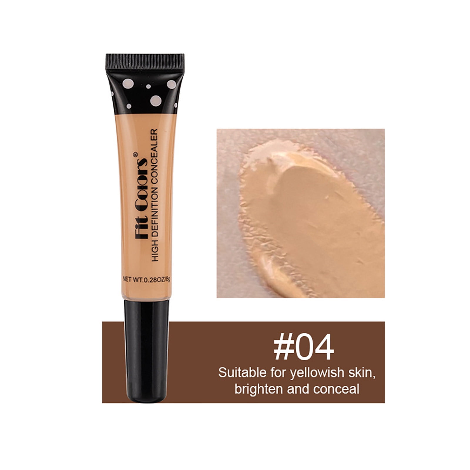 FcBaudy Concealer, Cover Perfection Tip Concealer, Multi-Use Concealer, Concealer Repairing Nourishing Liquid Concealing Dark Circles And Spots a concealer