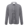 thumbnail image 4 of Gspmoly T-Shirts Chemises pour Hommes, Chemise Haut Imprimée à Col à Manches Longues Décontractée et Confortable pour Hommes à la Mode Haut pour Hommes Liquidation, 4 of 5
