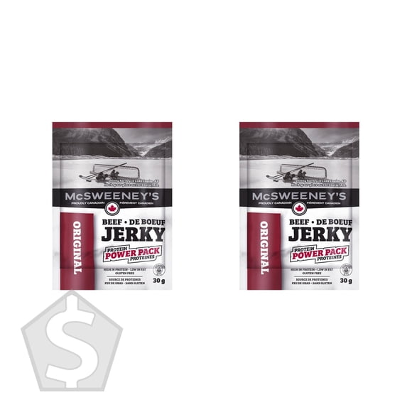 McSweeney’s Original Beef Jerky, 12 × 30 g - Pack of 2