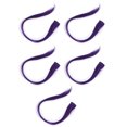 thumbnail image 4 of Colored Hair Clip,  Clip 5pcs Long Straight Complement Natural Hair  For Cosplay For Women Purple, 4 of 8