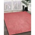 thumbnail image 3 of Ahgly Company Tapis Rectangulaire Lavable en Machine Rouge Rubis, 8 Pieds x 12 Pieds, 3 of 7