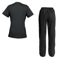 thumbnail image 2 of Women's Scrubs Set Scrub Top and Pants Scrubs Set, 2 of 3