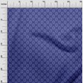 thumbnail image 3 of oneOone Georgette Viscose Blue Fabric Asian Block Craft Projects Decor Fabric Printed By The Yard 42 Inch Wide, 3 of 4