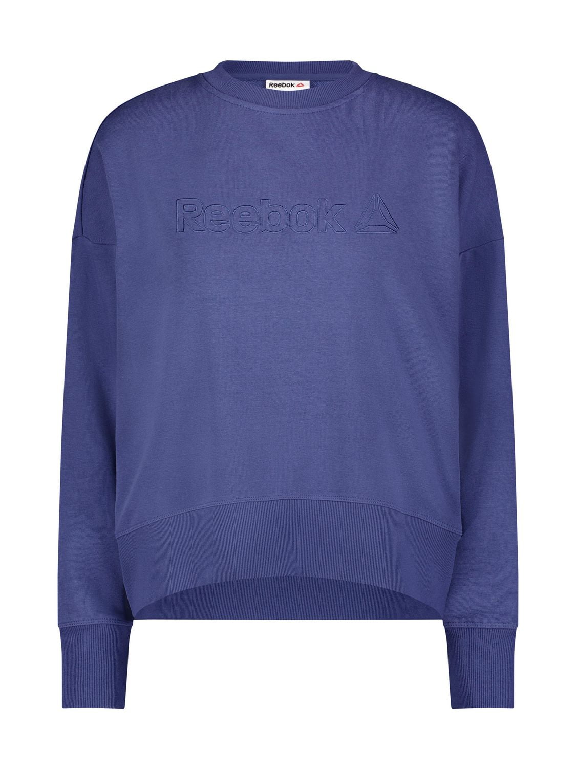 Reebok Women's Feels Good Meet & Greet Crew French Terry Sweatshirt