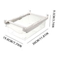 thumbnail image 3 of Fridge Box Can Kitchen Shelf Organiser Cupboard Holder Storage Basket Rack, 3 of 9