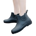 thumbnail image 3 of Women's Rain Shoes Rubber Boots with Non- Detachable Design for Outdoor Activities, 3 of 5