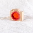 thumbnail image 2 of E Childrens Pretend Wooden Camera Toy With Kaleidoscope Lenses Sensory Development Portable Rope Pendant Hand Eye Coordination Activity Exploration Gift, 2 of 4