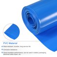 thumbnail image 3 of Unique Bargains Tube Rétractable en PVC Bleu 100mm Plat 4m pour Grand Pack de Batteries, 3 of 5