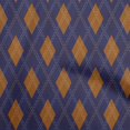 thumbnail image 1 of oneOone Polyester Spandex Brown Fabric Argyle Craft Projects Decor Fabric Printed By The Yard 56 Inch Wide, 1 of 4