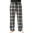 thumbnail image 1 of Ultra Soft Fleece Men's Plaid Pajama Pants with Pockets, 1 of 3