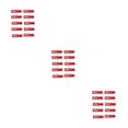 thumbnail image 1 of Thinsony 10 Pcs Bicycle Cable End Caps Professional Wear-resistant Universal Shifting Shifting Red 3Set, 1 of 6