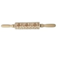 thumbnail image 2 of Yhmxh Kitchen Gadgets Kitchen Utensils Home and Kitchen Christmas Rolling Pin Engraved Carved Wood Embossed Rolling Pin Kitchen Tool Rolling Pin, 2 of 2