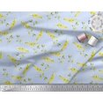 thumbnail image 2 of Soimoi polyester Crepe Fabric Flower Watercolor Printed Fabric 1 Yard 52 Inch Wide, 2 of 3