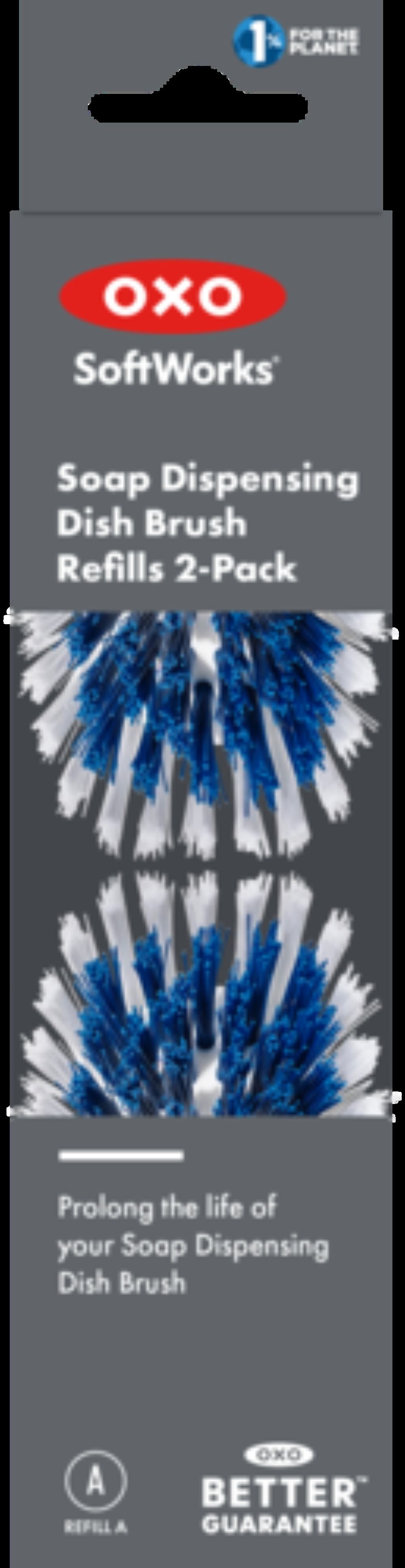 OXO Softworks Soap Dish Brush Refills
