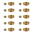 thumbnail image 2 of 20 Pcs Bouchon de Tambour en Acier Bouchon de Tambour Bouchons de Baril 2.4 Pouces et 1.1 Pouces, 2 of 8