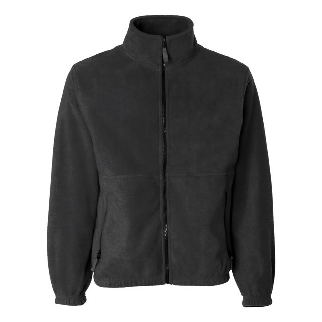 Sierra Pacific Mens Fleece Full-Zip Jacket, 3X, Charcoal
