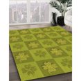 thumbnail image 3 of Ahgly Company Machine Washable Indoor Rectangle Transitional Green Area Rugs, 5' x 7', 3 of 7