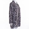 thumbnail image 3 of Cardigan pour Femme à Imprimé Léopard à Manches Longues Veste OL Manteau Décontracté Veste de Tailleur d'Affaires Manteau d'Extérieur, 3 of 6
