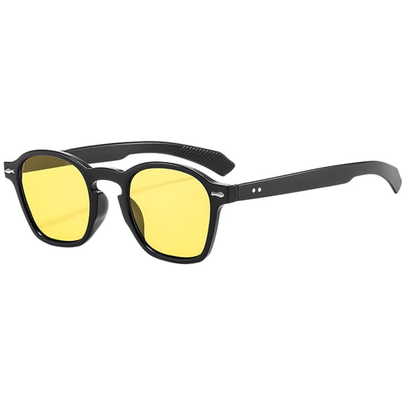 Men Women Polarized Sunglasses Fashion Protection Classic Round Frame Sunglasses sunglasses womens blue light glasses for woman Yellow